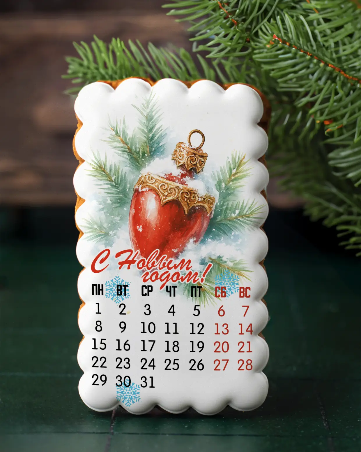 Календарь декабрь